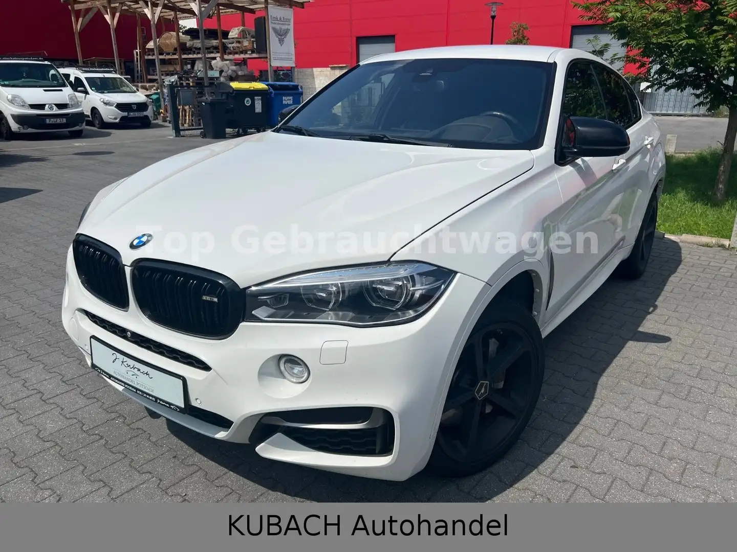BMW X6 M D HeadUp,XDRIVE,LED,DRIVE ASSIST,20 ZOLL Weiß - 1