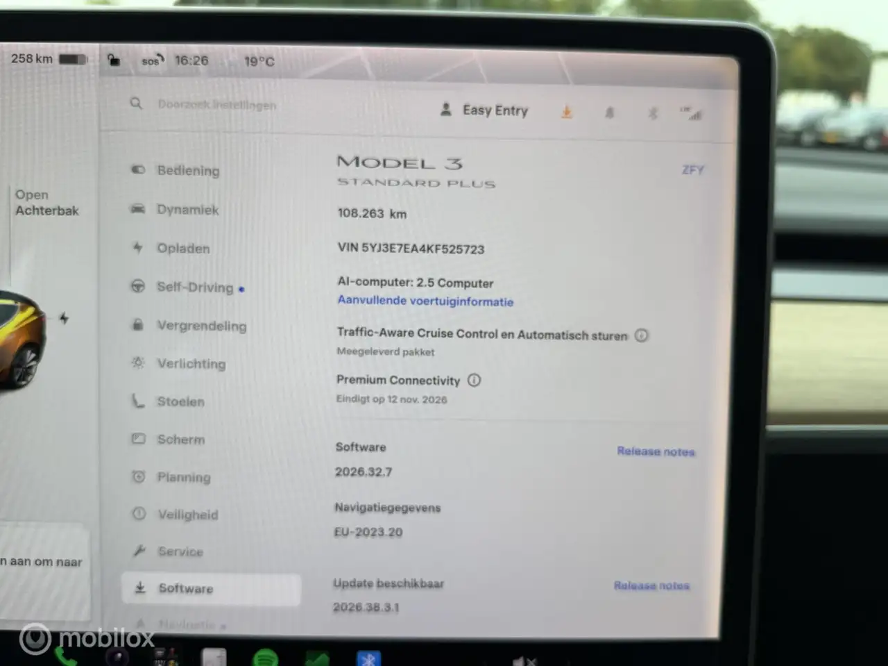 Tesla Model 3 Standard Range Plus 60 kWh 235ch - Soh 100% - ACCU - Camera - Jantes 19" - Climatisation