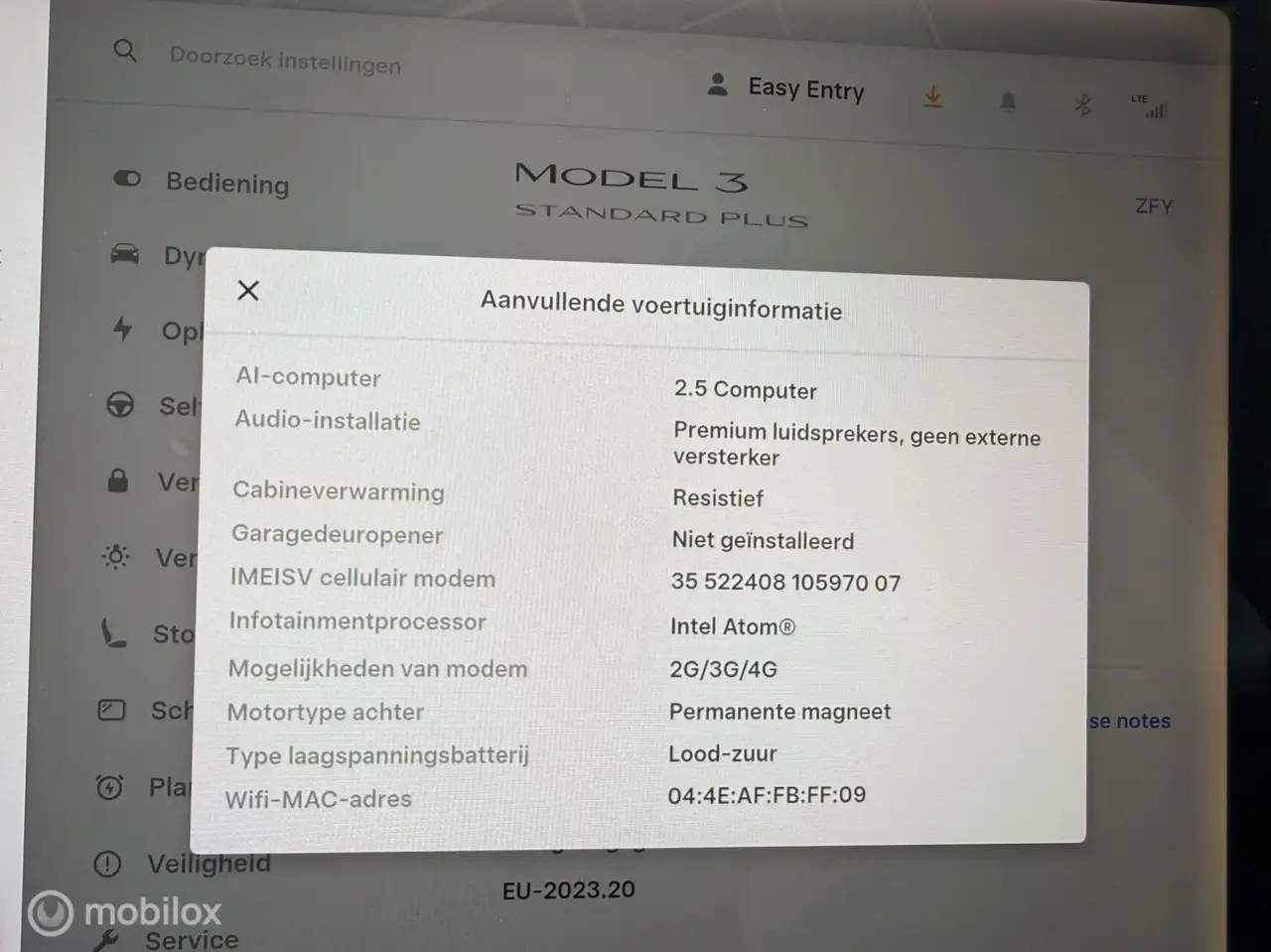 Tesla Model 3 Standard Range Plus 60 kWh 235ch - Soh 100% - ACCU - Camera - Jantes 19" - Climatisation
