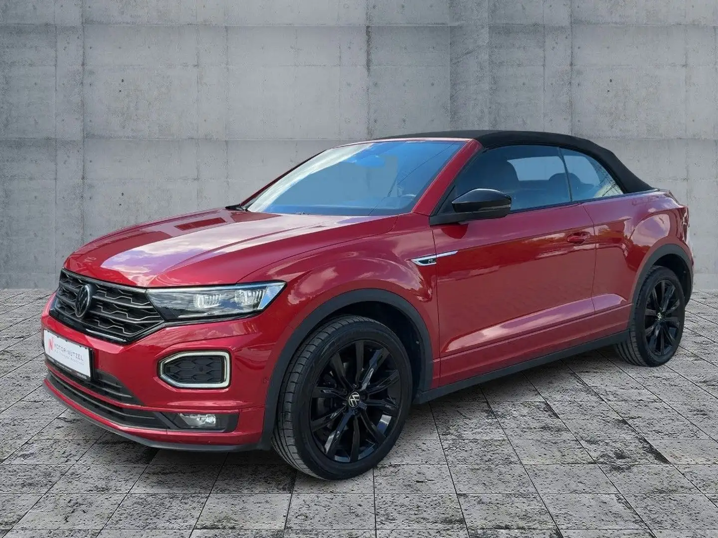 Volkswagen T-Roc 1.5 TSI R-LINE BLACK LED+NAV+ACC Rot - 2