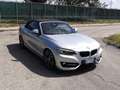 BMW 220 220d Cabrio sport auto UNIPROPRIETARIO Argento - thumbnail 3