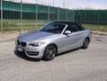BMW 220 220d Cabrio sport auto UNIPROPRIETARIO Argento - thumbnail 1
