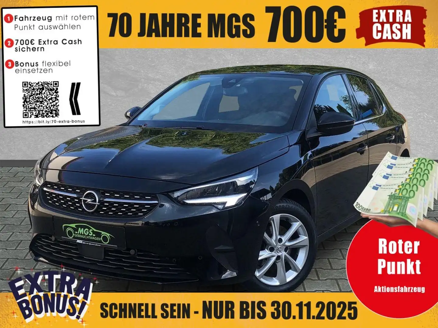 Opel Corsa Elegance FIS #DAB #S&S #PDC Schwarz - 1