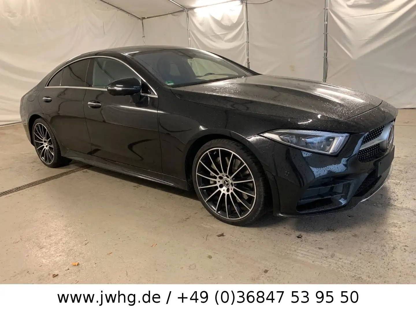 Mercedes-Benz CLS 450 4M Coupe 2x AMG Line MultibWidescrHeadUp Schwarz - 2