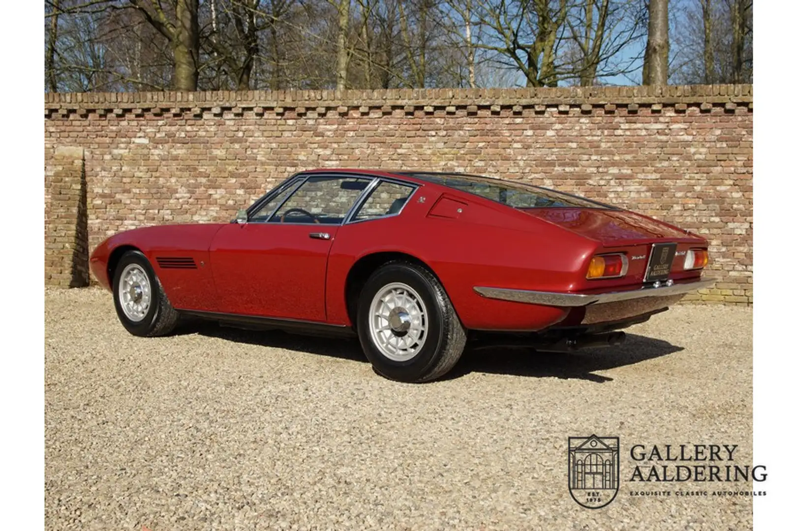 Maserati Ghibli 4.9 SS "From Rome to Paris" Two owners from new, D Červená - 2