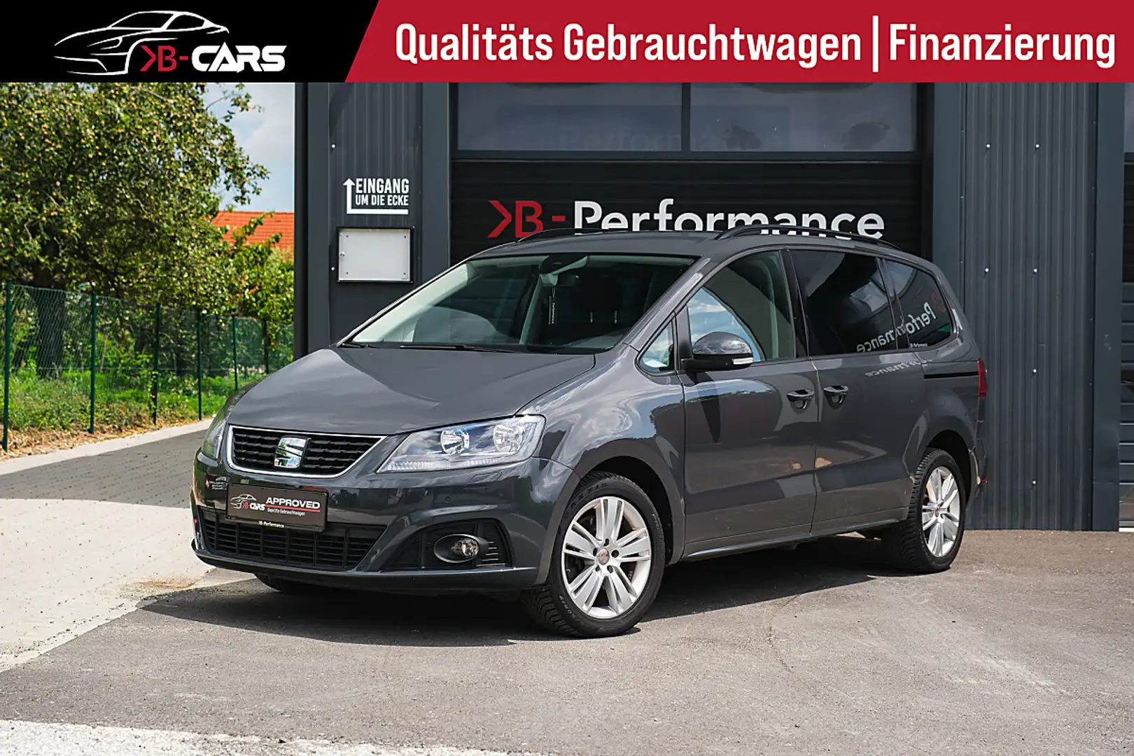 SEAT Alhambra Executive 2,0 TDI AWD 7-Sitzer /BI-XENON/AHK/AC... Grau - 1