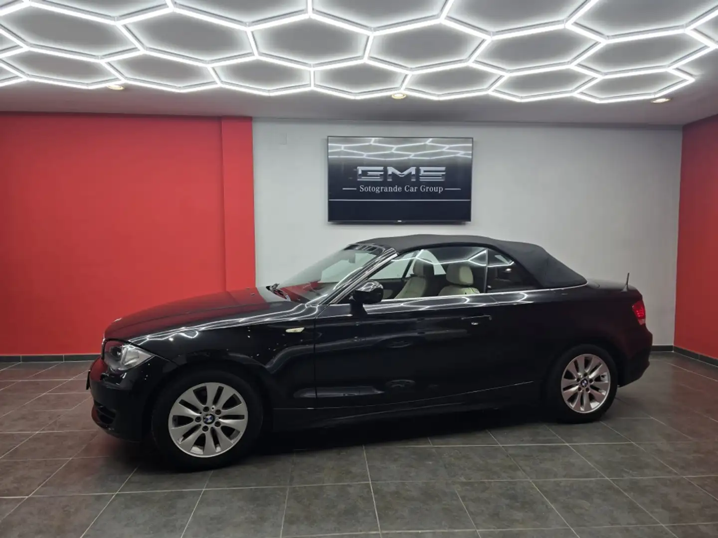 BMW 118 118dA Cabrio Negro - 2