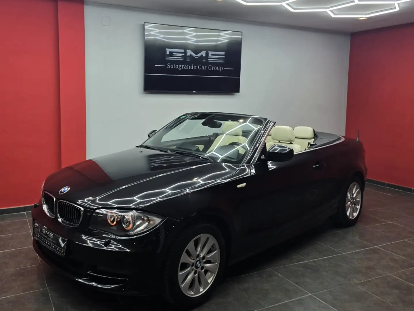BMW 118 118dA Cabrio Negro - 1