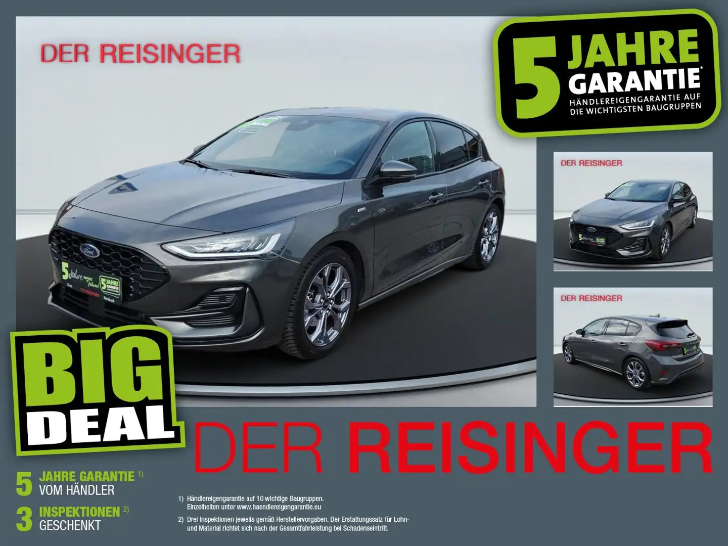 Ford Focus ST-Line Grau - 1