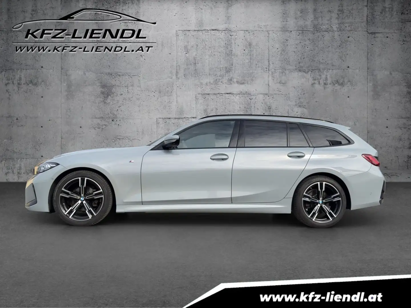 BMW 318 d M-Sportpaket Touring Aut Facelift Grau - 2