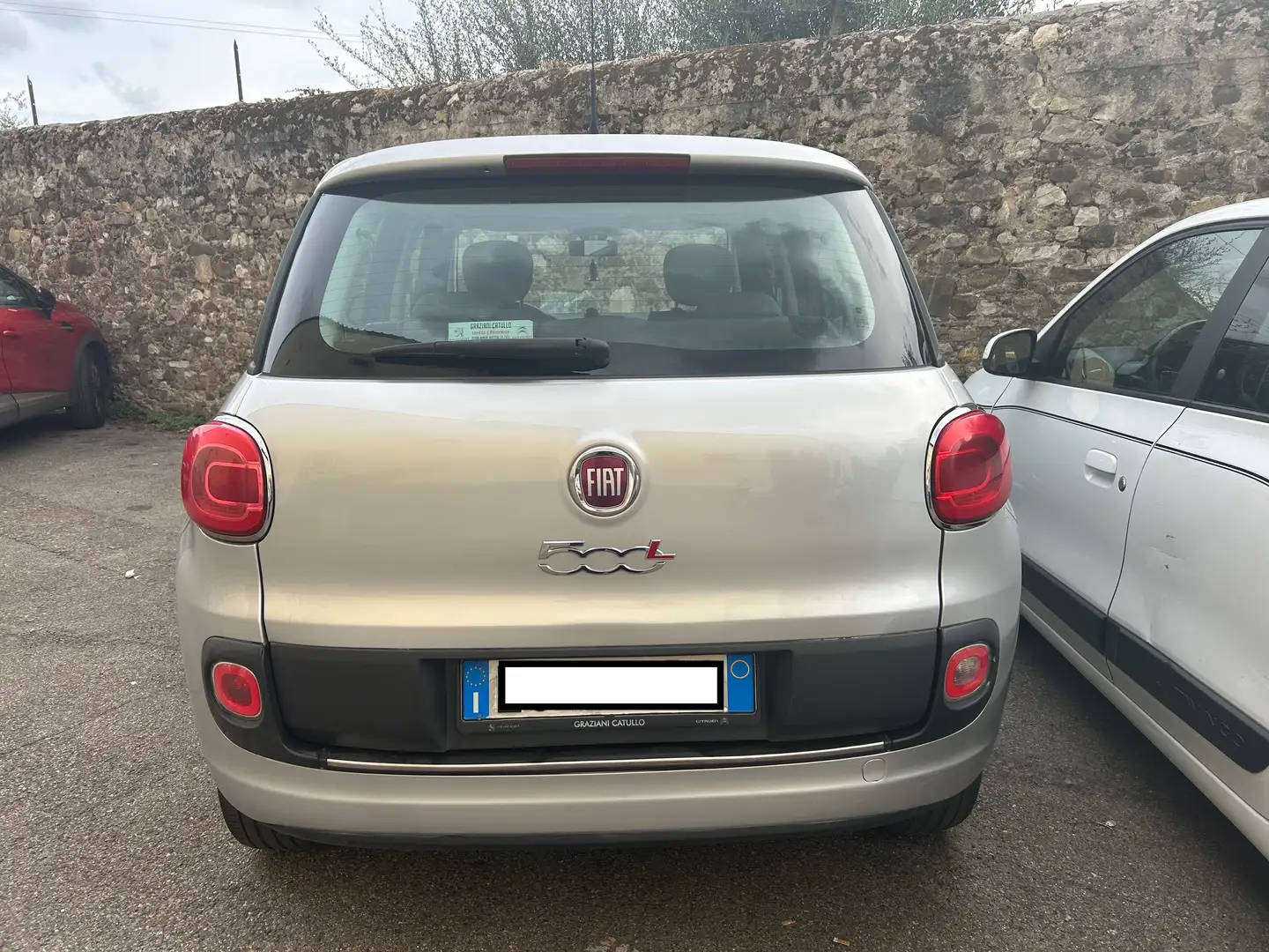 Fiat 500L 500L 0.9 t.air t. natural power Easy 80cv Gris - 1