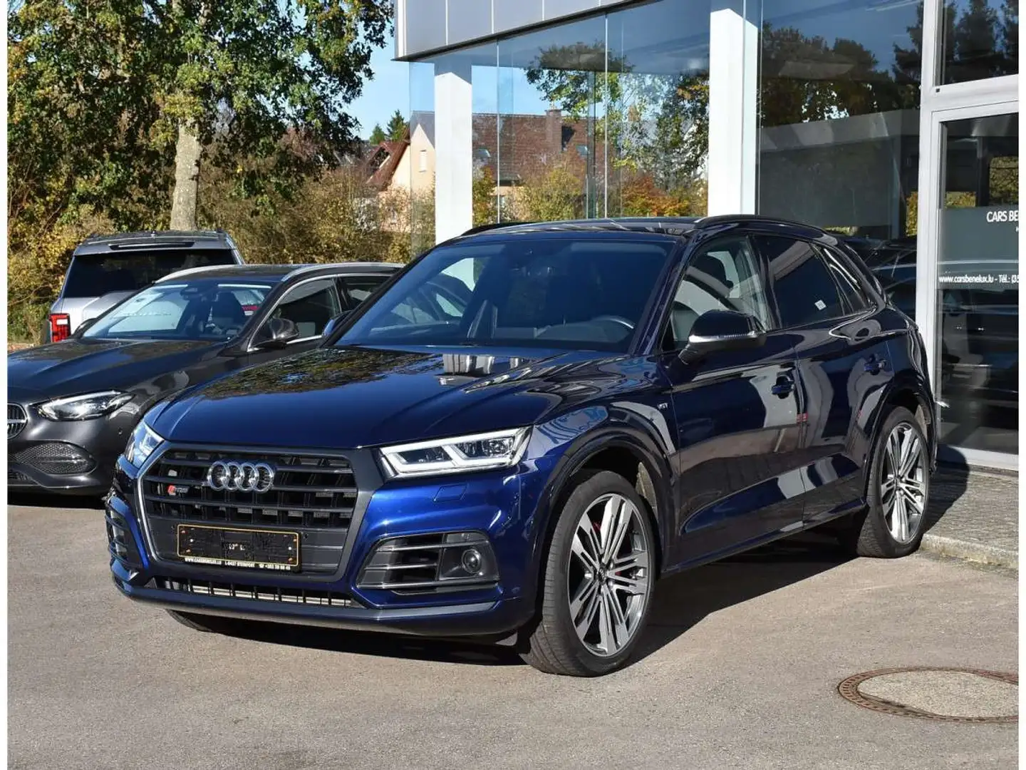 Audi SQ5 3.0 TFSI Quattro SUSP PNEU NAPPA MEMO B\u0026O ATT RMQ Bleu - 2