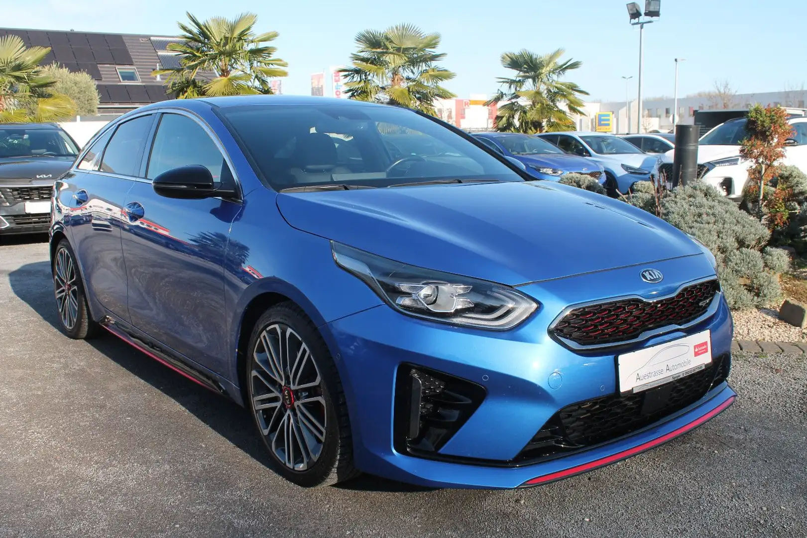 Kia ProCeed / pro_cee'd ProCeed GT, Navi, LED, el. Sitze, Kamera, SHZ Bleu - 1