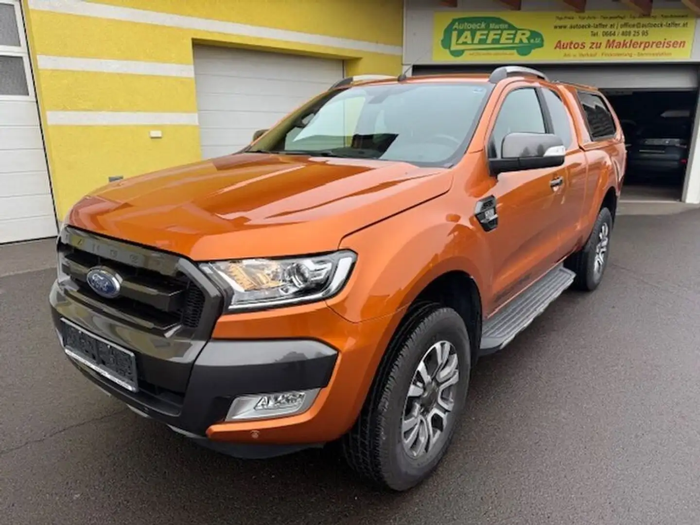 Ford Ranger 3.2 Aut. Extrakabine 4x4 Wildtrak - TOP! Orange - 2