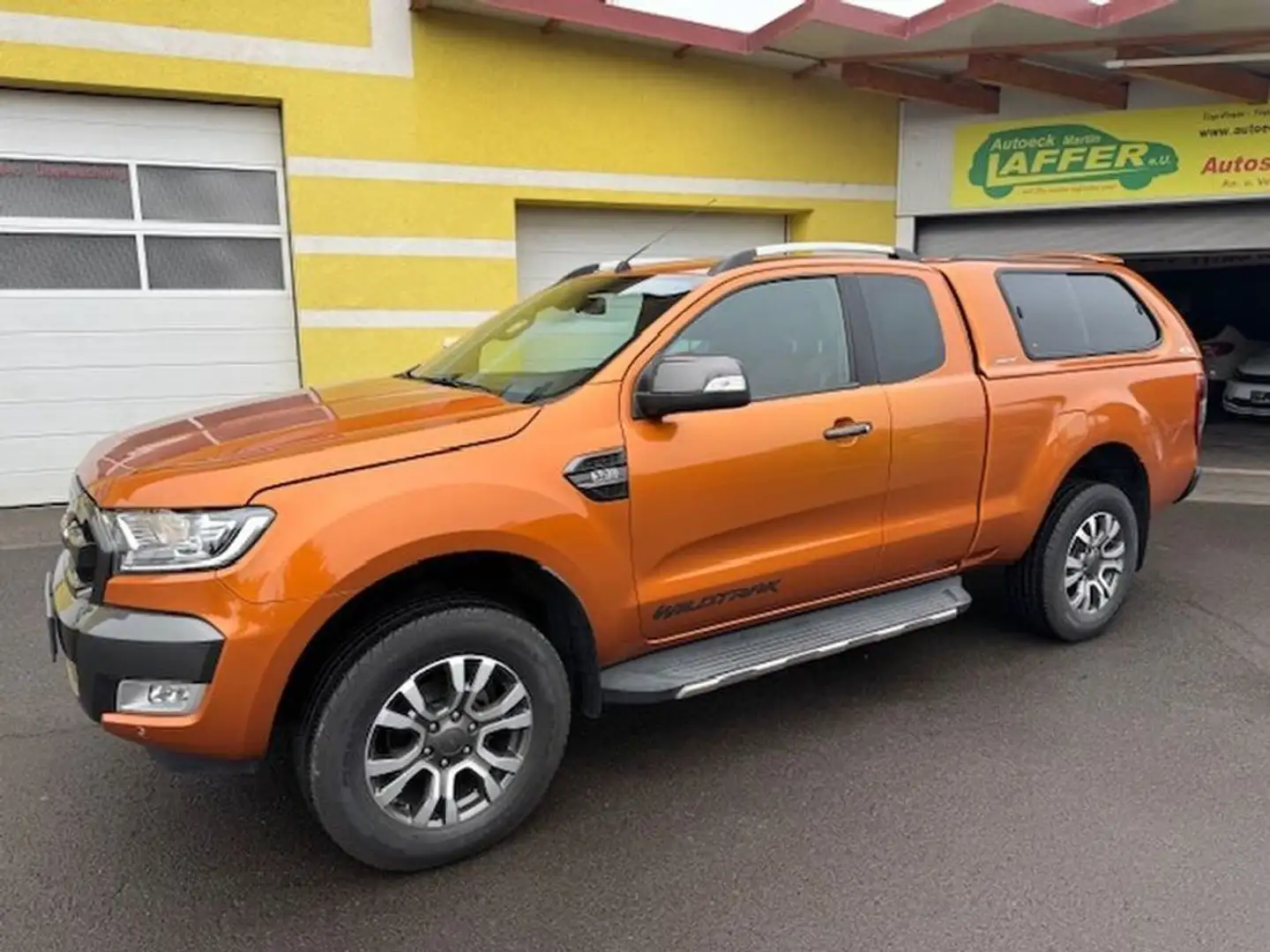 Ford Ranger 3.2 Aut. Extrakabine 4x4 Wildtrak - TOP! Orange - 1