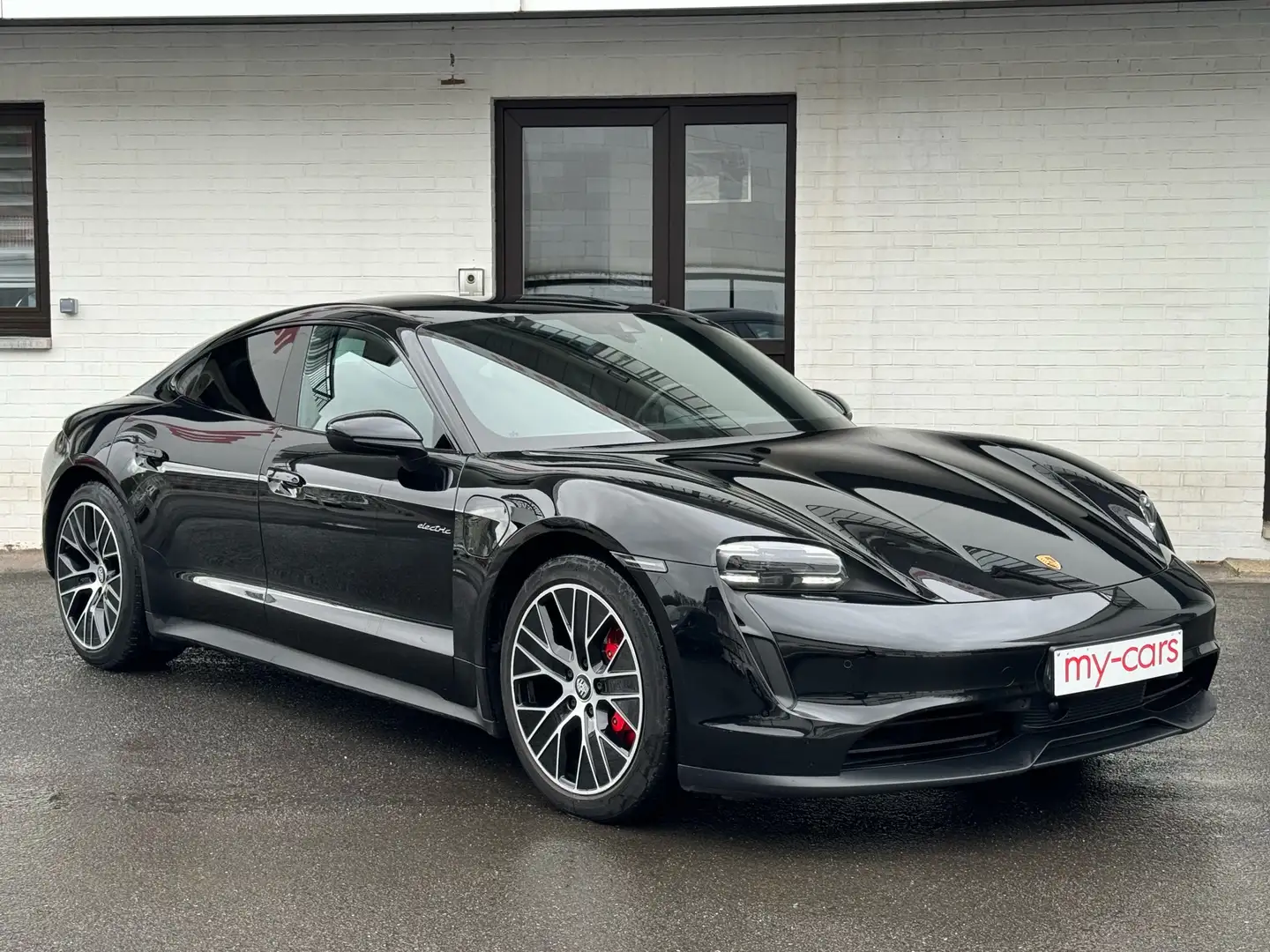 Porsche Taycan 93.4 kWh 4S black édition full option Fekete - 1