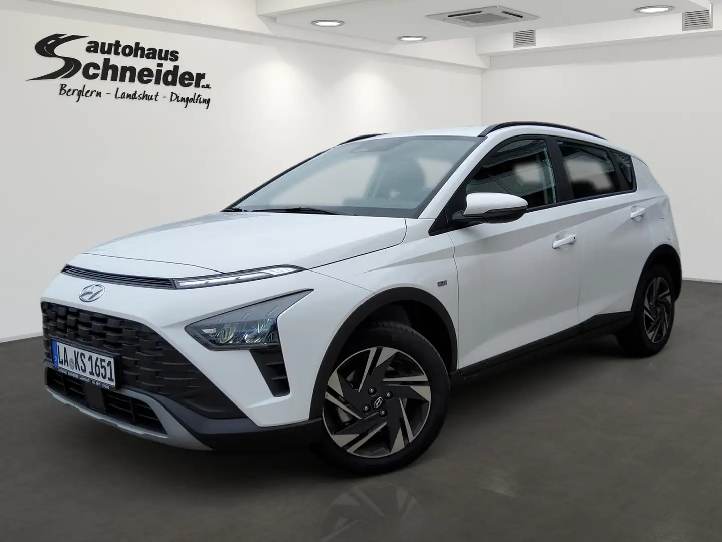 Hyundai BAYON 1.0 TGDi 48V iMT TREND NAVI/LED/KAMERA/BOSE Weiß - 1