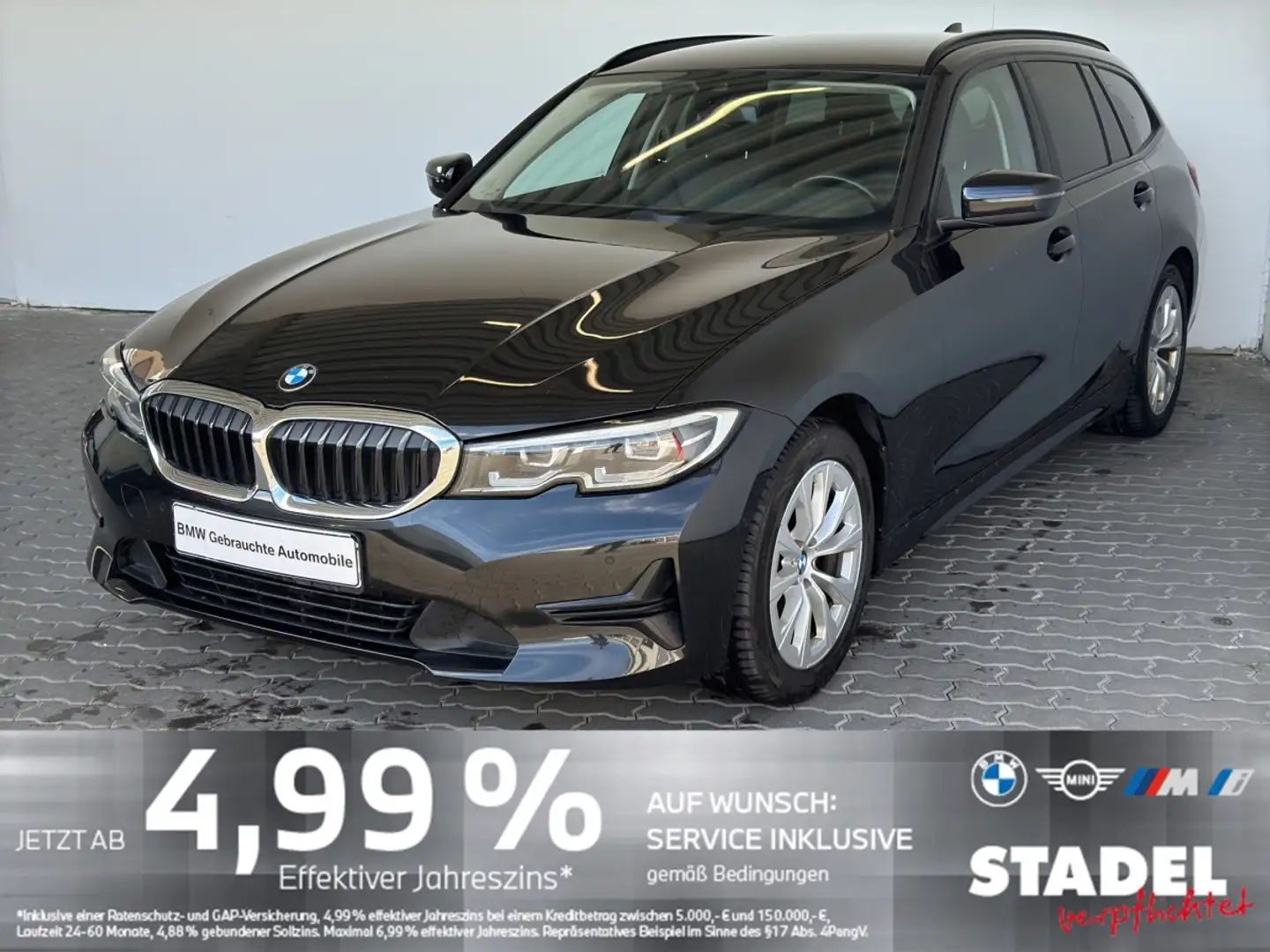 BMW 318 dA Tour. Advantage Navi.LED.DriveAs.HiFi.DAB Noir - 2