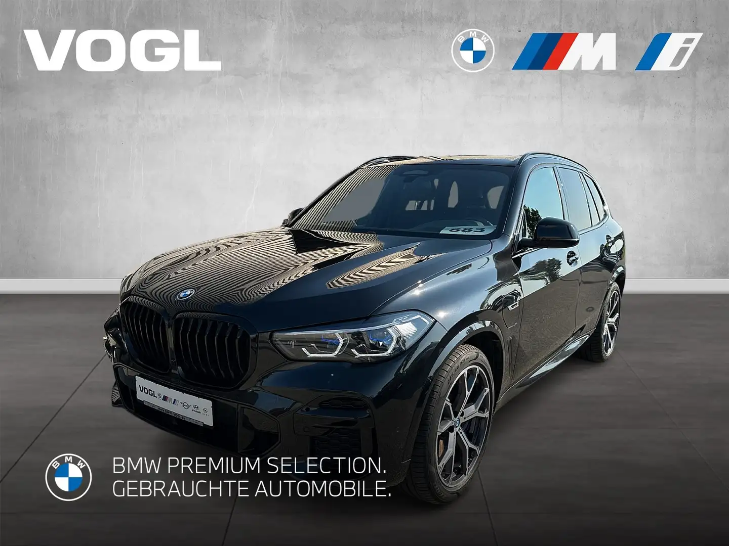 BMW X5 xDrive45e HUD, HKD, Laserlicht, AHK Noir - 1