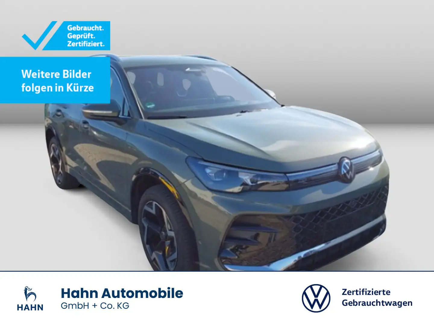 Volkswagen Tiguan 2.0TDI DSG 4Mo R-Line DCC Matrix Standhei Grün - 1