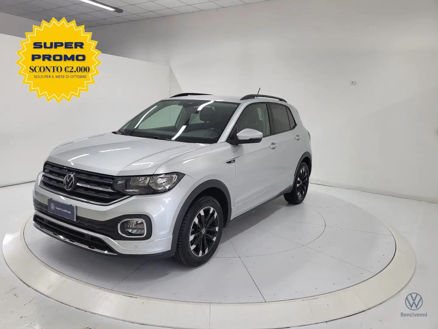 Volkswagen T-Cross 1.0 TSI Sport Argent - 1