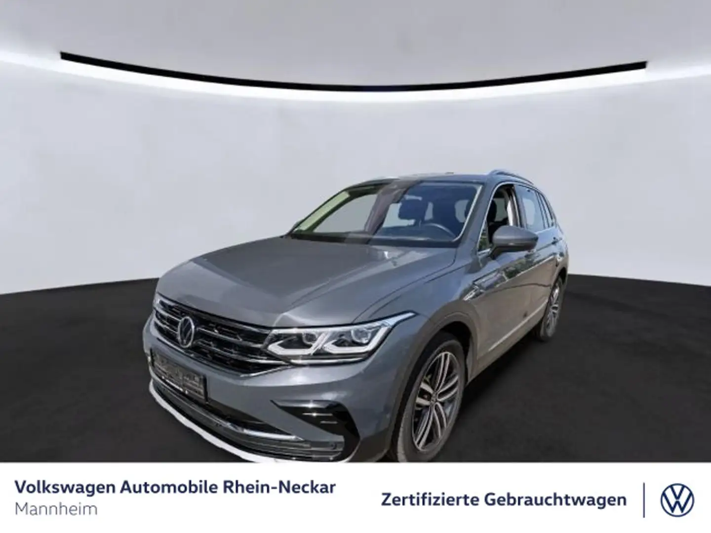 Volkswagen Tiguan 2.0 TDI Elegance DSG Navi AHK Kamera uvm Grau - 2