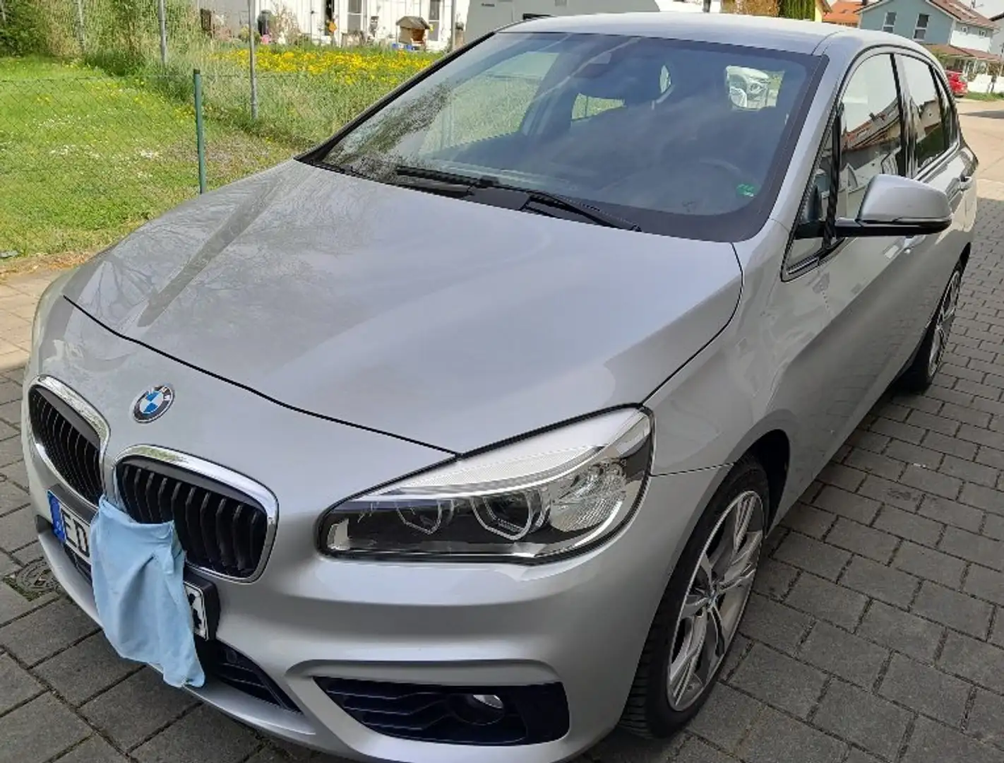 BMW 218 218d Active Tourer Aut. Sport Line Silber - 1