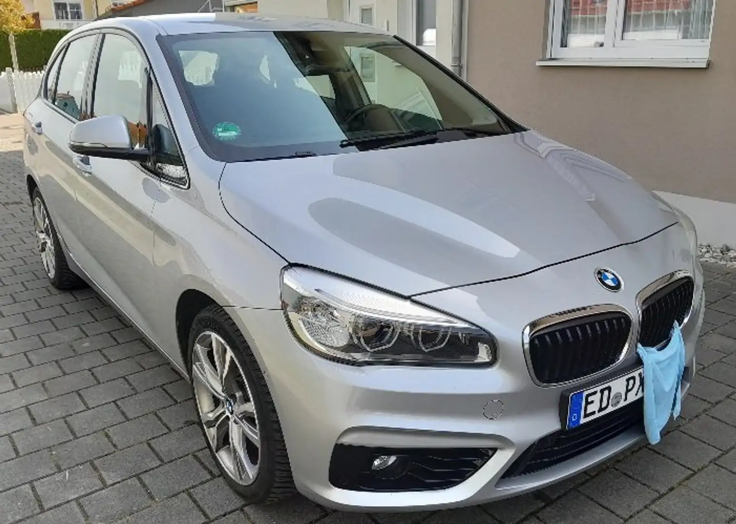 BMW 218 218d Active Tourer Aut. Sport Line Silber - 2