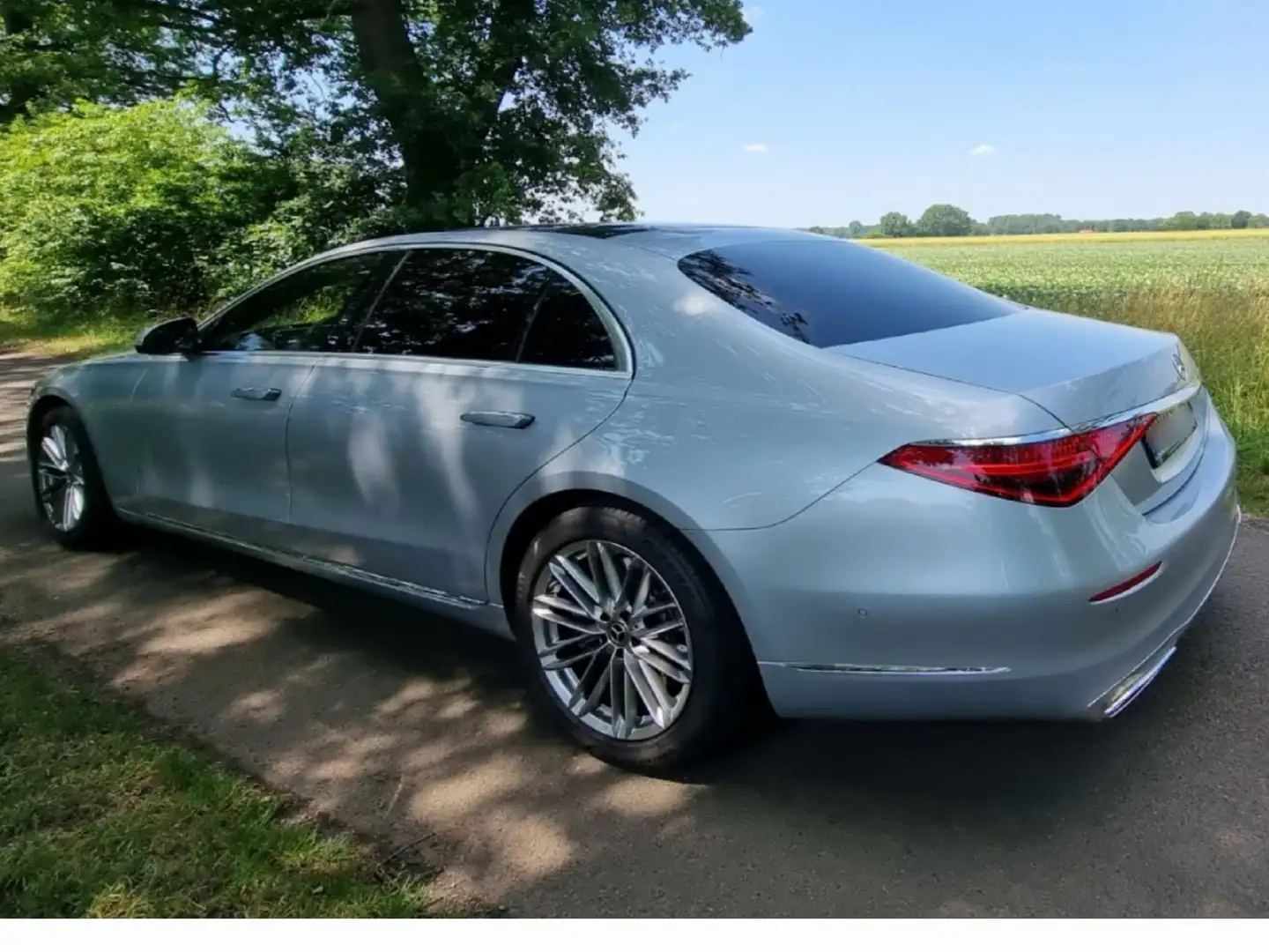 Mercedes-Benz S 400 d L Bj. 4Matic 9.2022 KM26000 Garantie bis 4.2026 Silber - 1