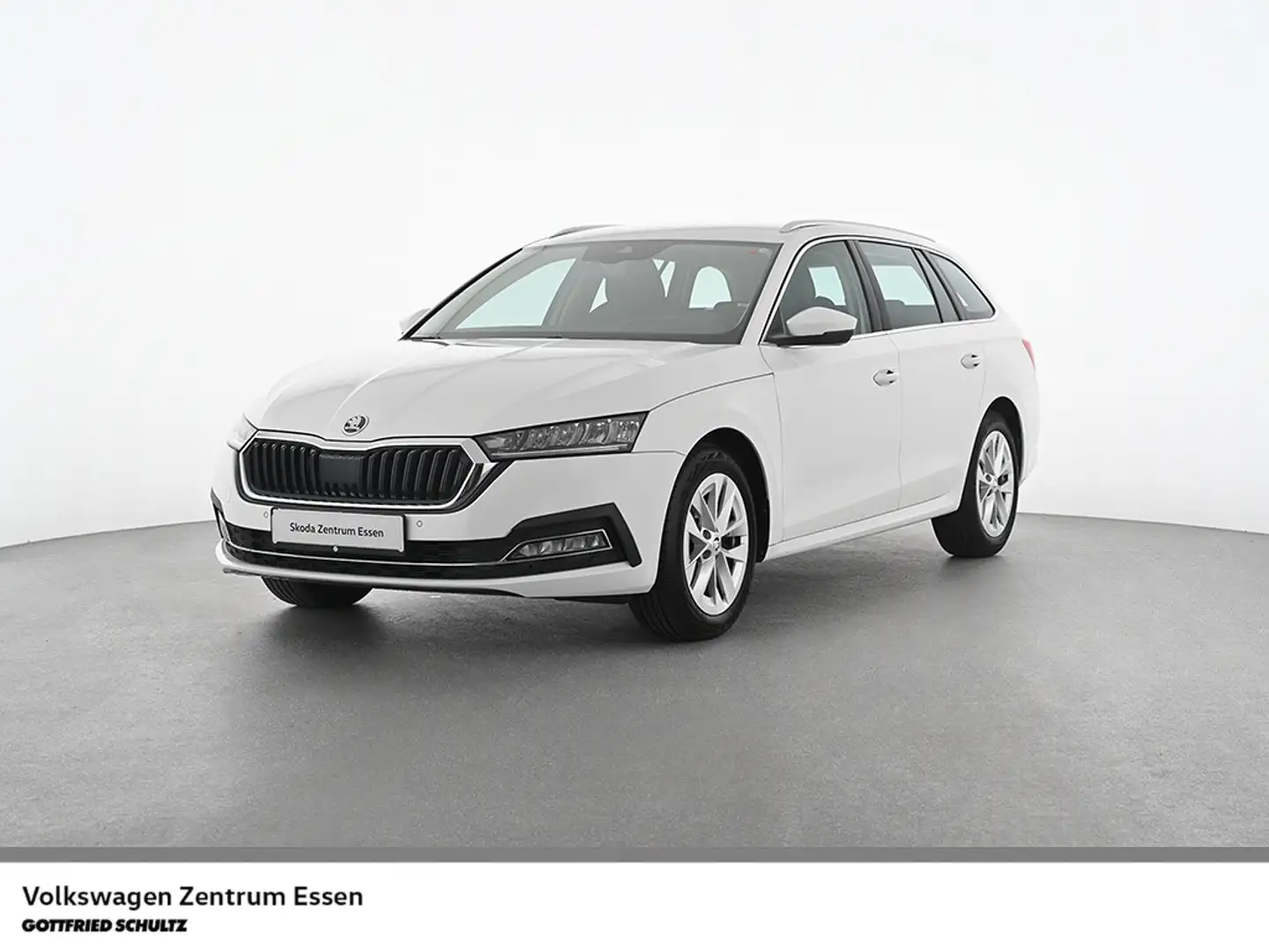 Skoda Octavia Combi Style TDI LED AHK Navi Keyless R-Kamera Weiß - 1