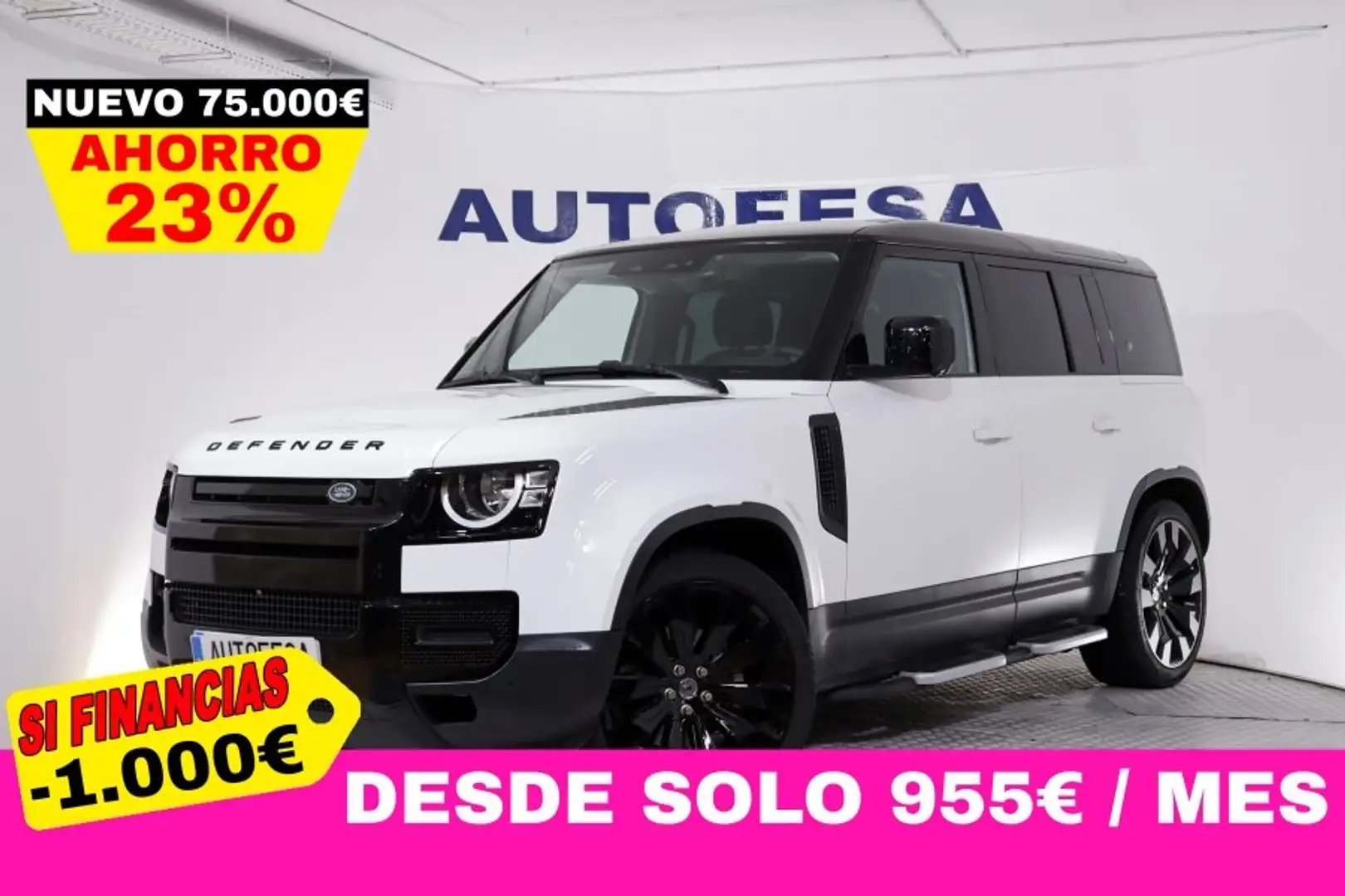 Land Rover Defender 2.0 AUTO 200cv 5P #NAVY TECHO PANORAMICO Blanco - 1