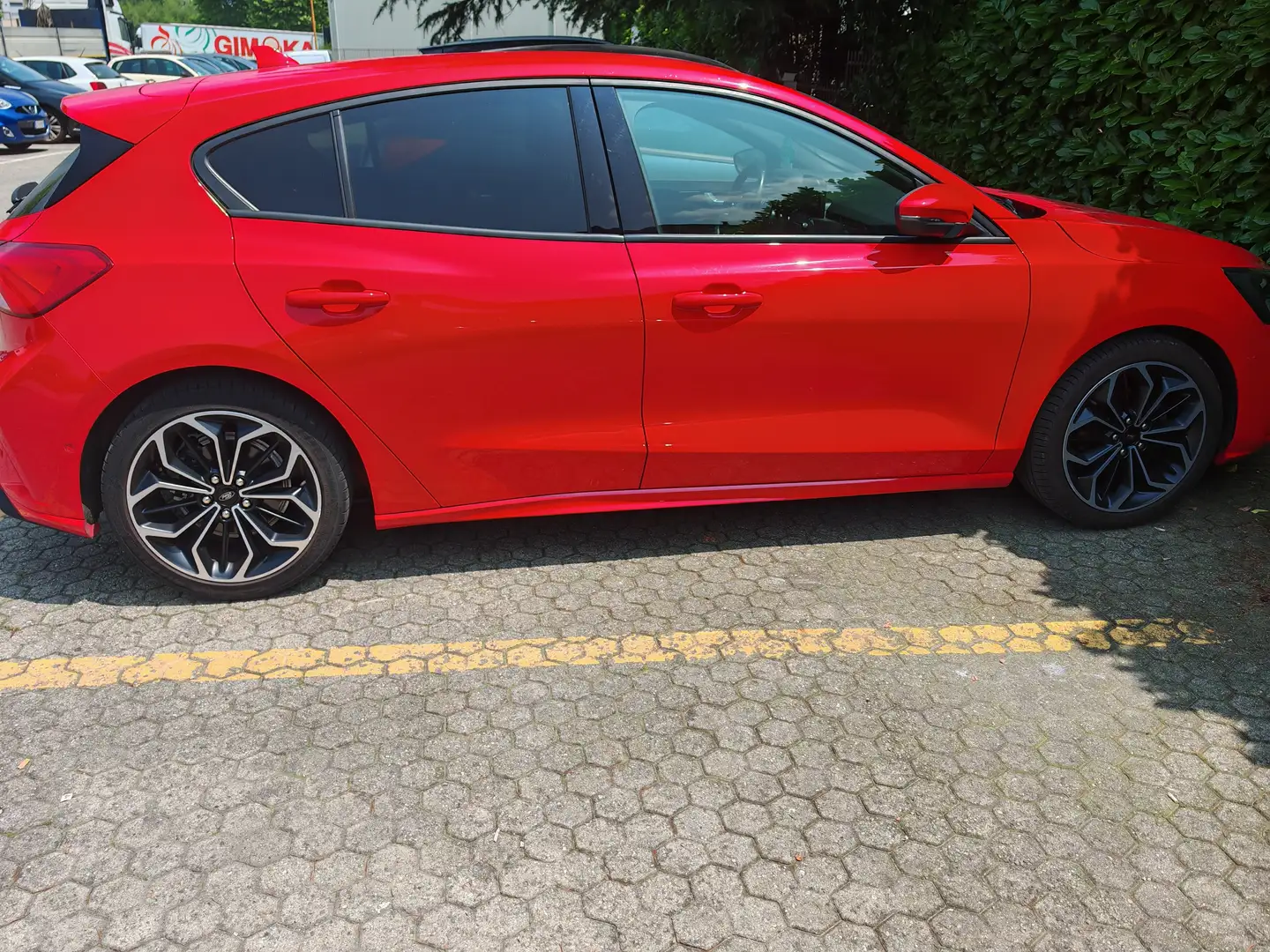 Ford Focus 1.0 ecoboost ST-Line Co-pilot s Rosso - 1