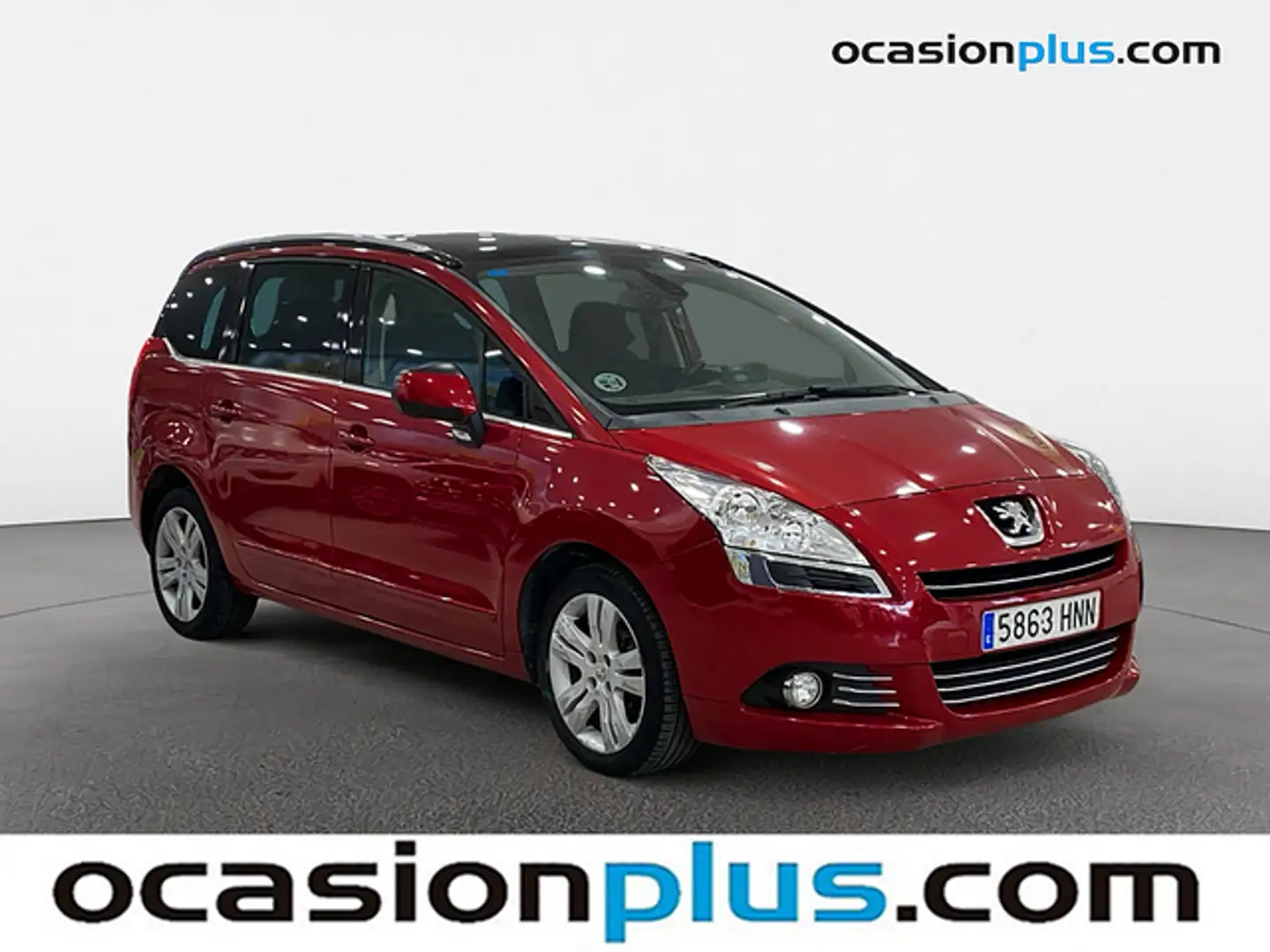 Peugeot 5008 1.6HDI FAP Allure 115 Rojo - 2