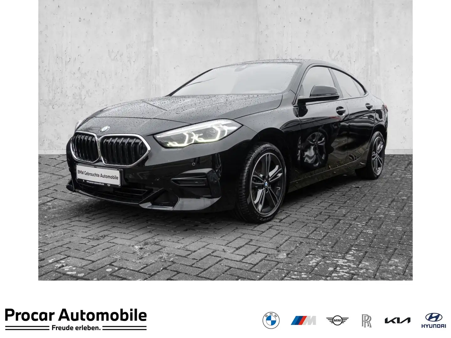BMW 218 i ACC Sport LC Prof DAB Lichtpaket  LrHz Schwarz - 1