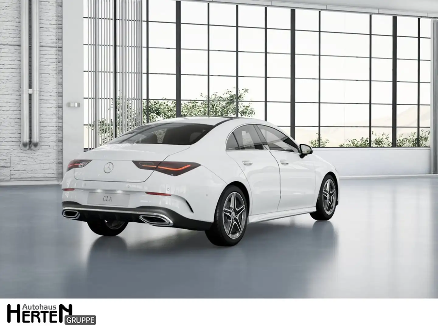Mercedes-Benz CLA 220 4M AMG-LINE+MULTIBEAM+PANO-SD+DISTRONIC Weiß - 2