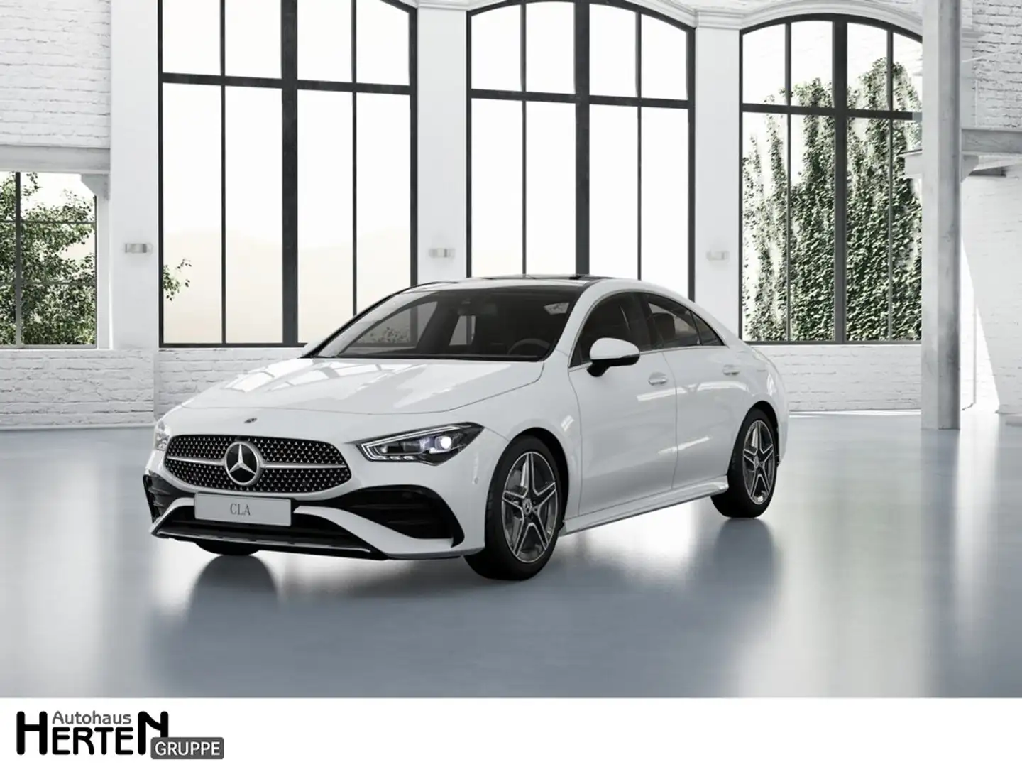 Mercedes-Benz CLA 220 4M AMG-LINE+MULTIBEAM+PANO-SD+DISTRONIC Weiß - 1