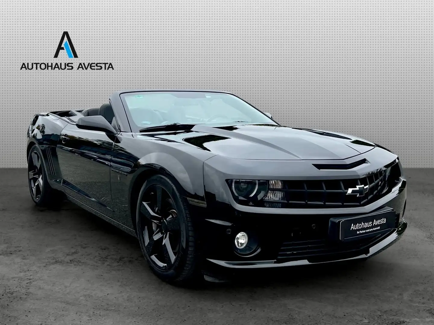 Chevrolet Camaro CAMARO 6.2 SS CABRIO V8 / 53.tKM/ HEAD UP/ KW V3 Schwarz - 2