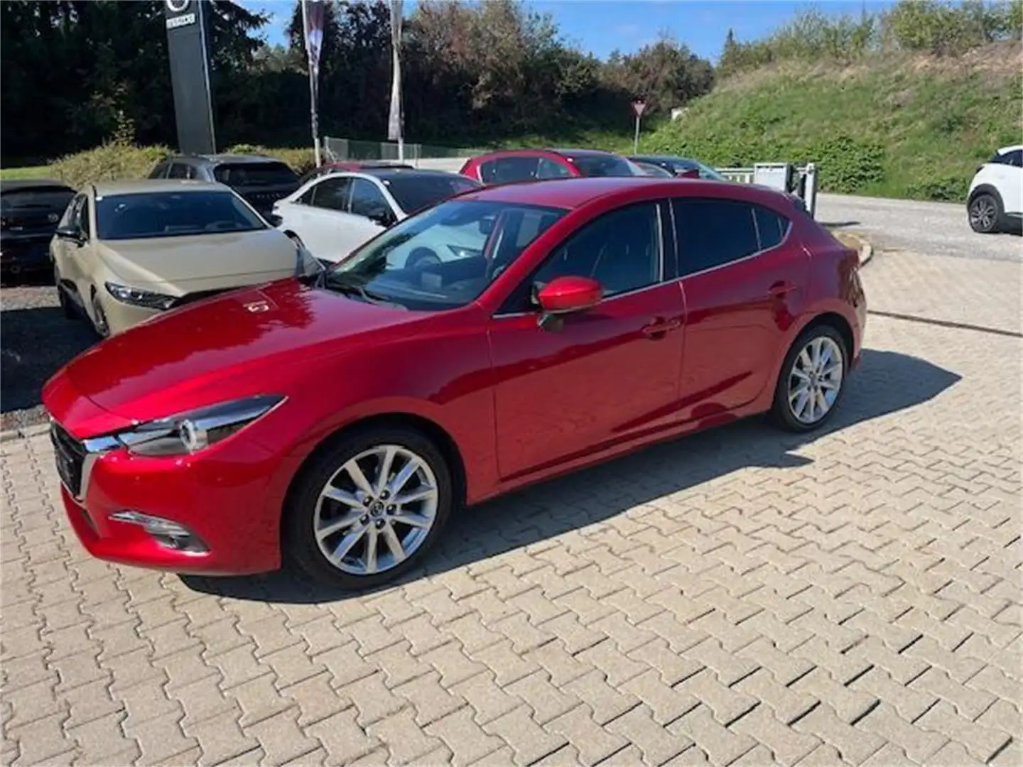 Mazda 3 Sport G120 Revolution Winterräder Rot - 1