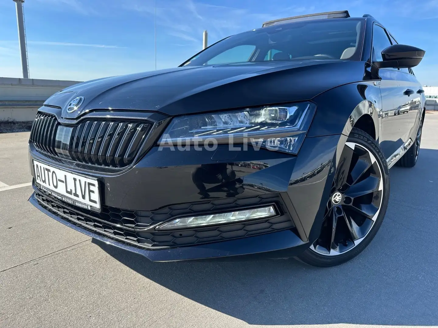 Skoda Superb 2.0 TDI*DSG*SPORT-LIN*VIRT*PAN*MATRIX*VOL Negro - 1