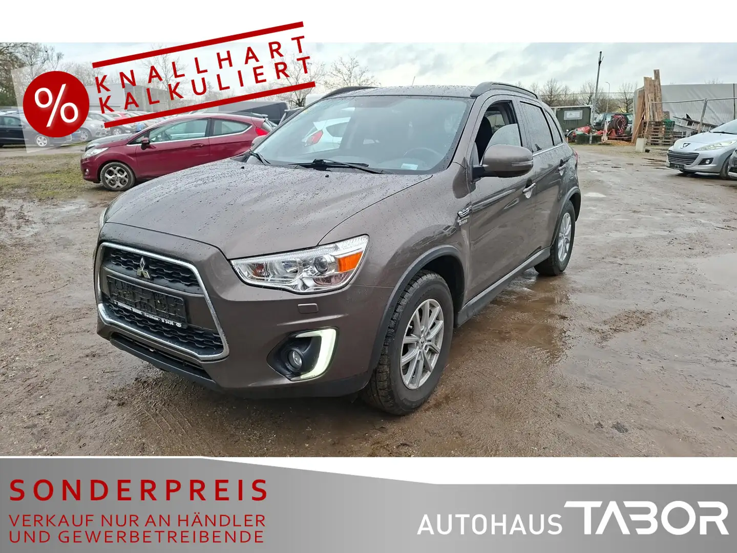 Mitsubishi ASX 1.6 MIVEC SUV-Star+ 2WD Klimaaut. SHZ LM BT Gris - 1
