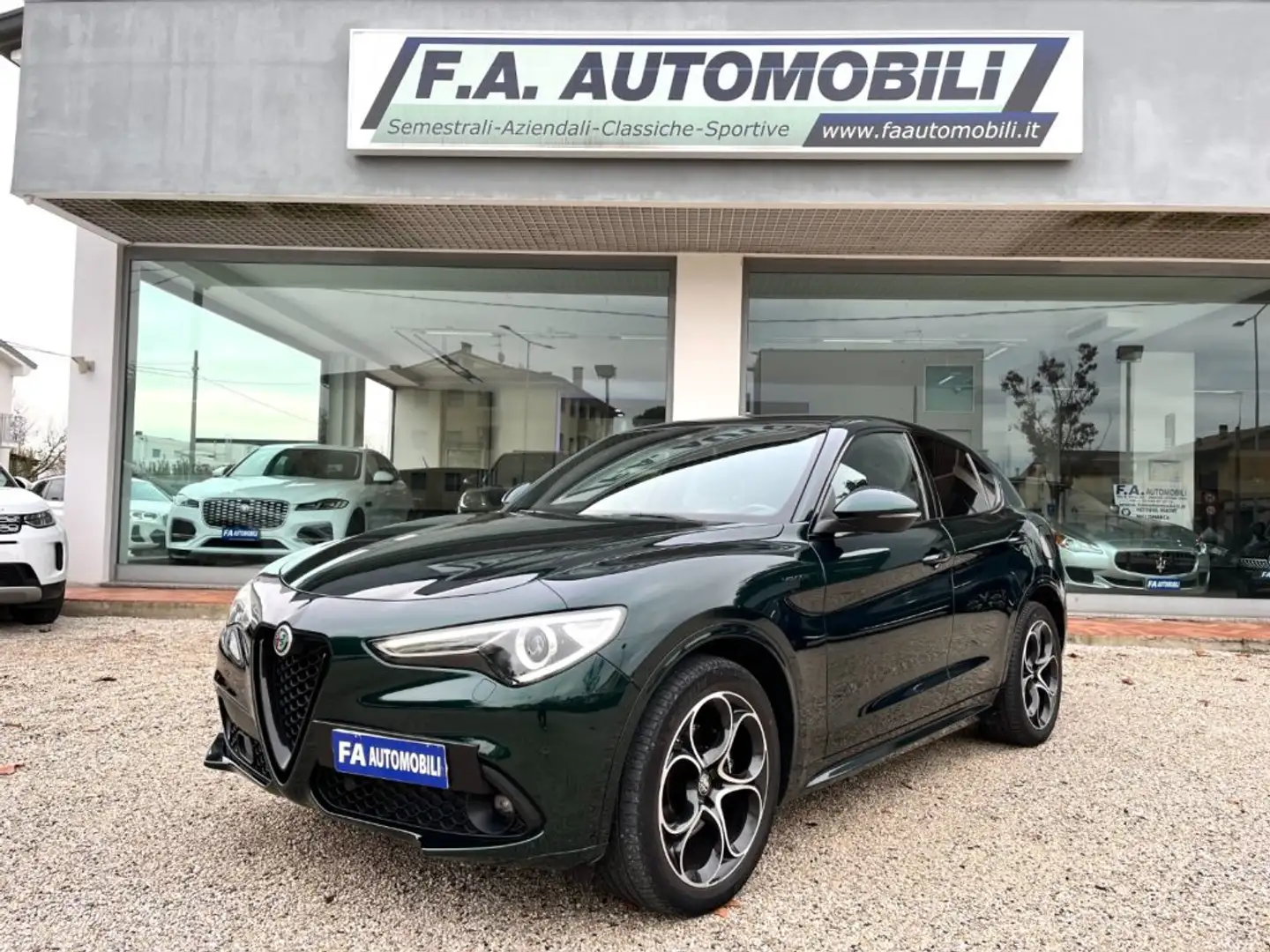Alfa Romeo Stelvio 2.2 Turbodiesel 210 CV AT8 Q4 Veloce Verde - 1