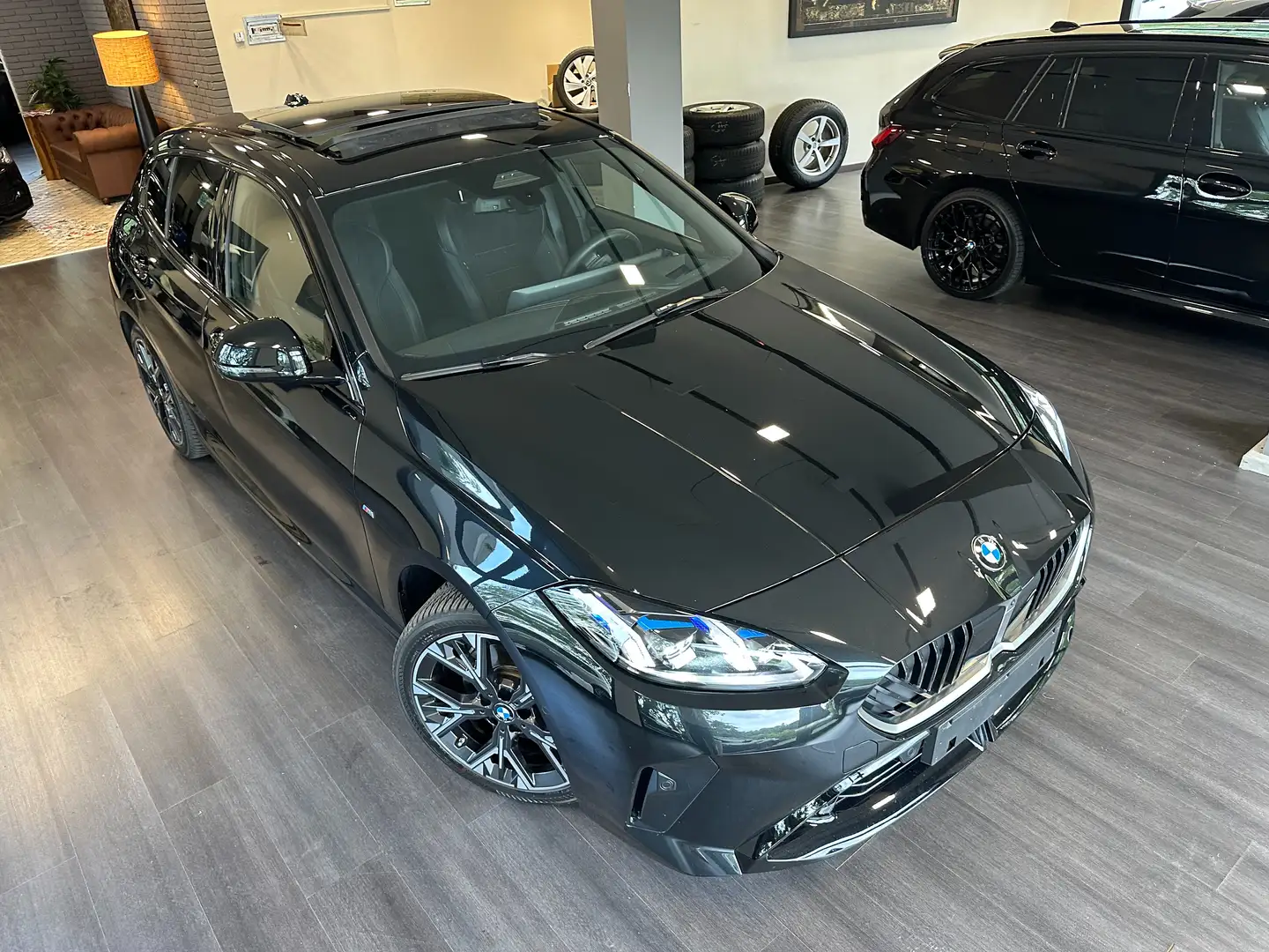 BMW 118 118d MSport auto tetto- PREZZO REALE Schwarz - 2