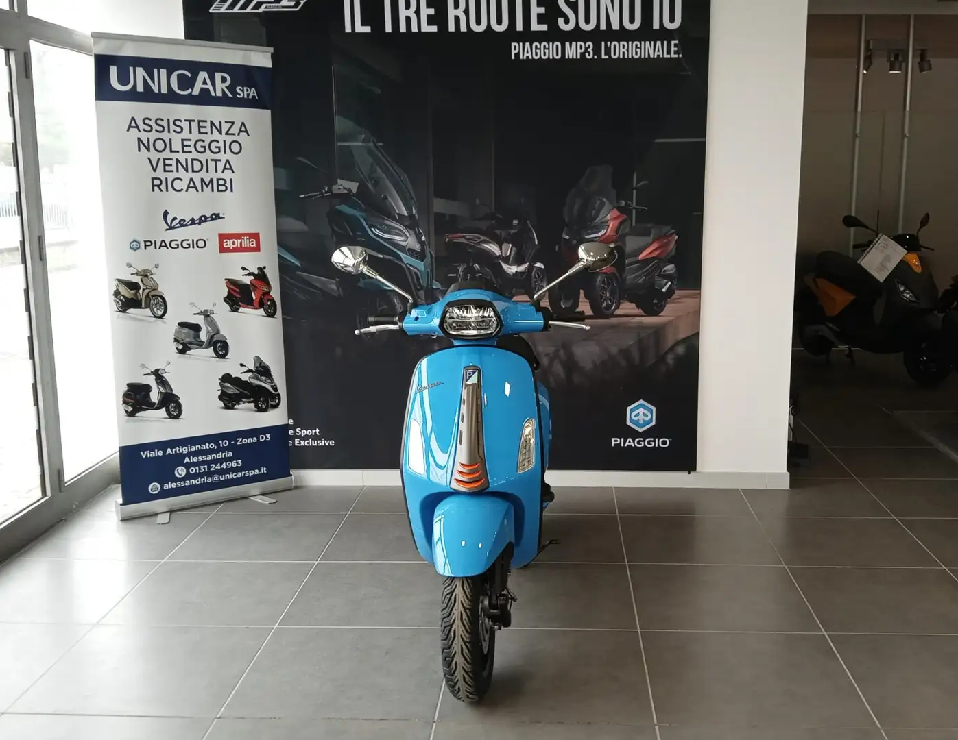 Vespa Sprint 125 i.e. S"i-get" EURO 5 +- NUOVO IN PRONTA CONSEGNA! Blau - 2