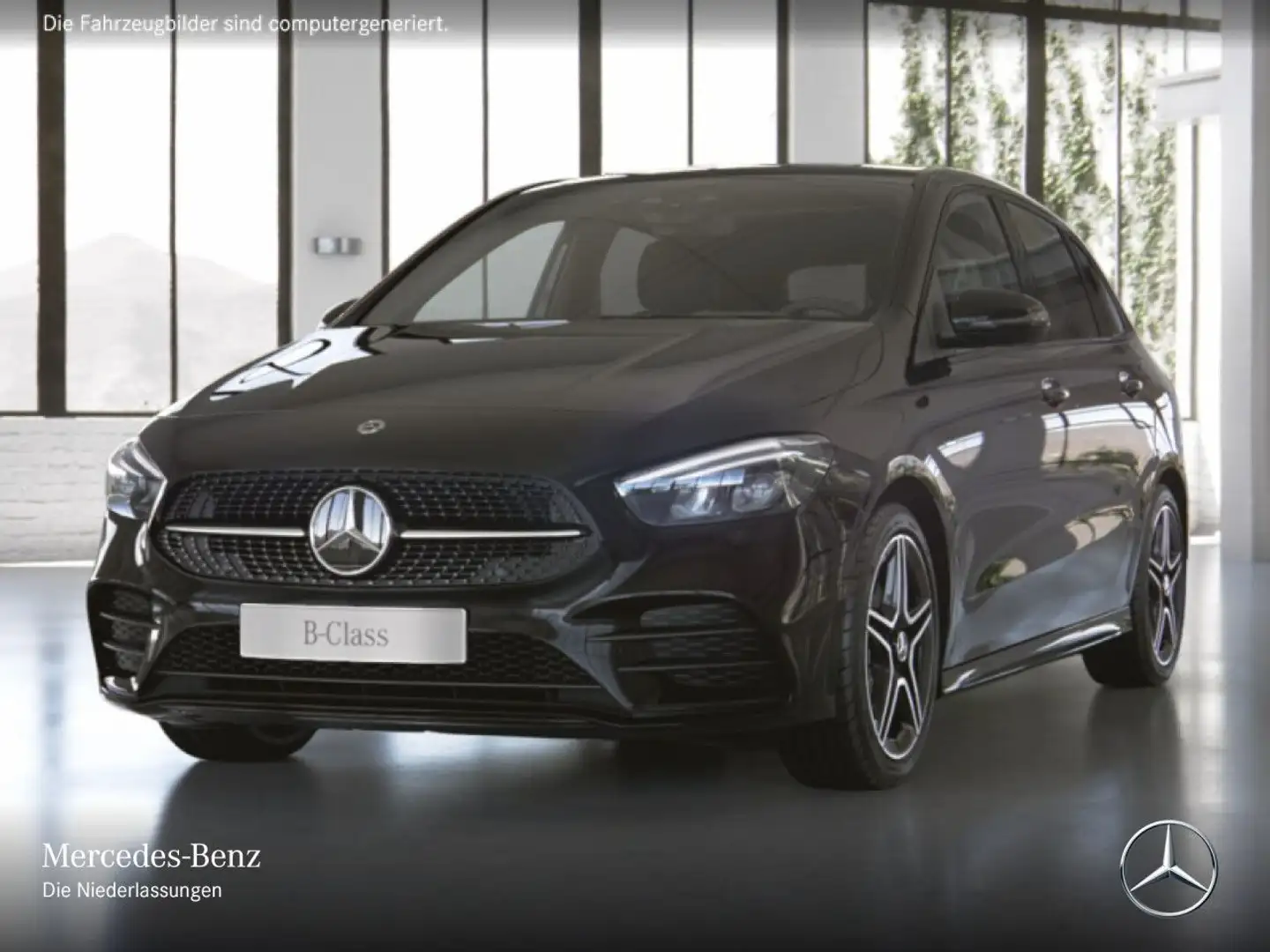 Mercedes-Benz B 250 e EDITION 2020+AMG+NIGHT+PANO+LED+KAMERA+8G Schwarz - 2