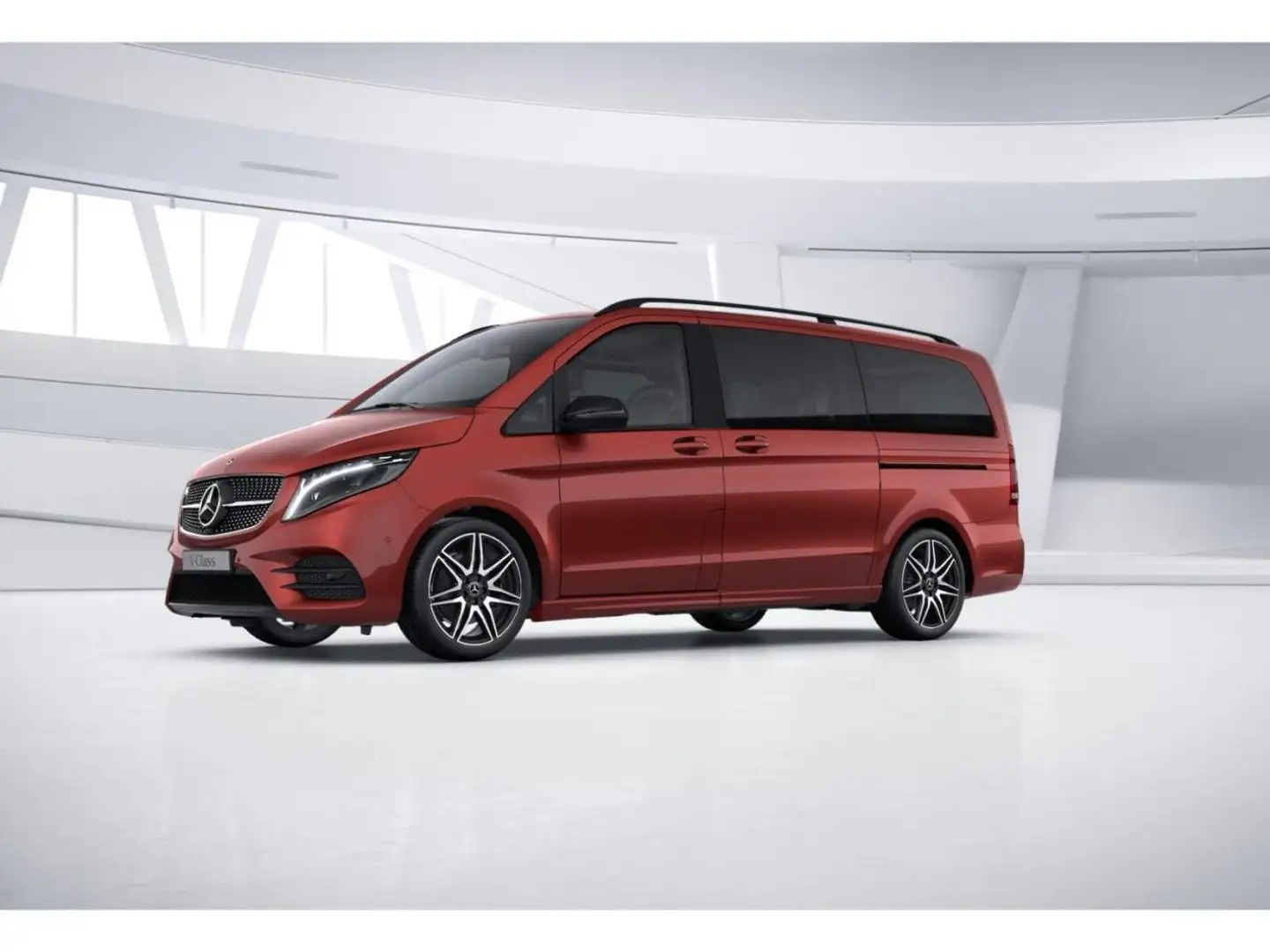 Mercedes-Benz V 250 d EDITION Lang AMG AHK*Night*Kam*Stand-Hzg Rot - 2
