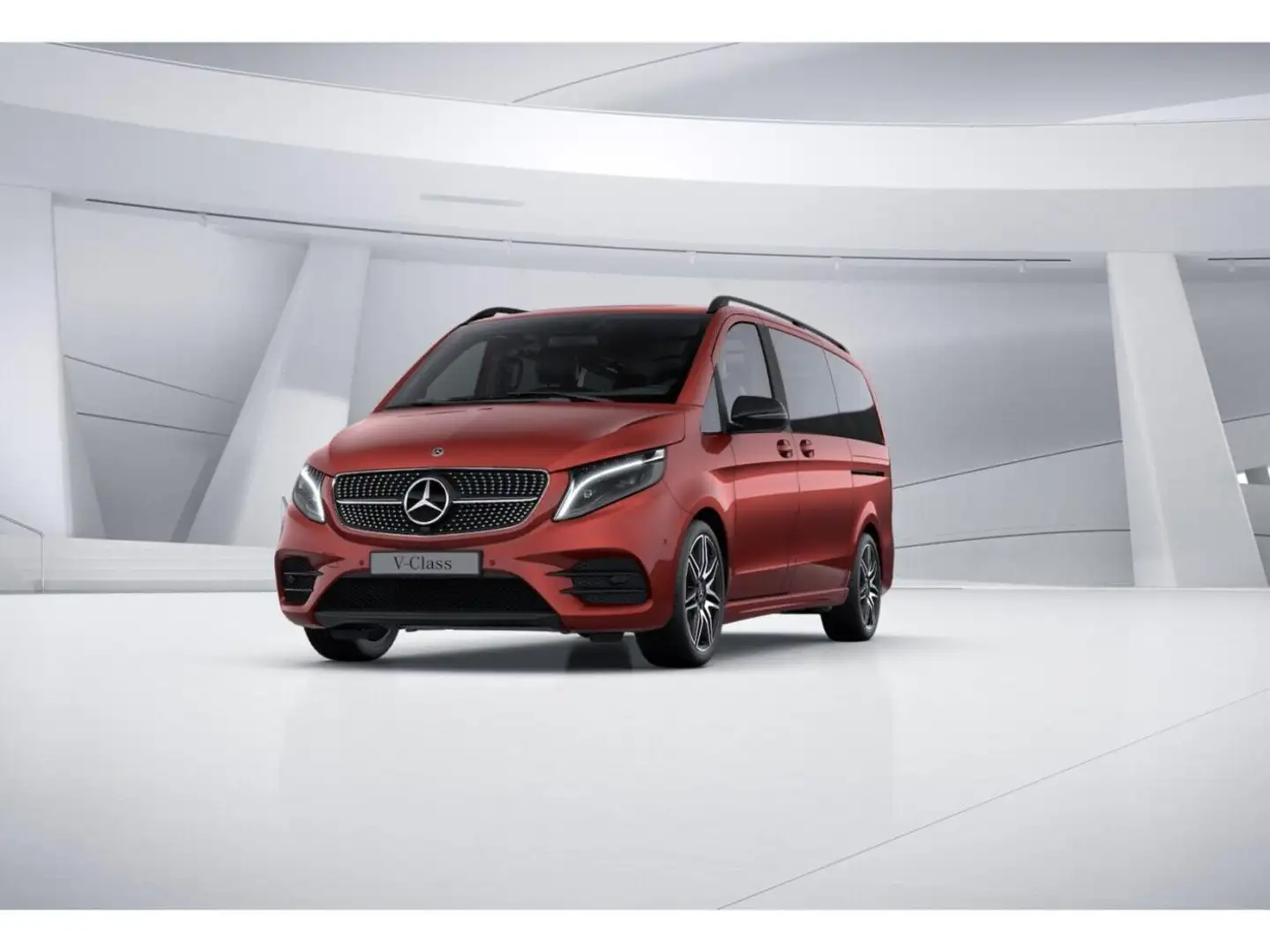 Mercedes-Benz V 250 d EDITION Lang AMG AHK*Night*Kam*Stand-Hzg Rot - 1