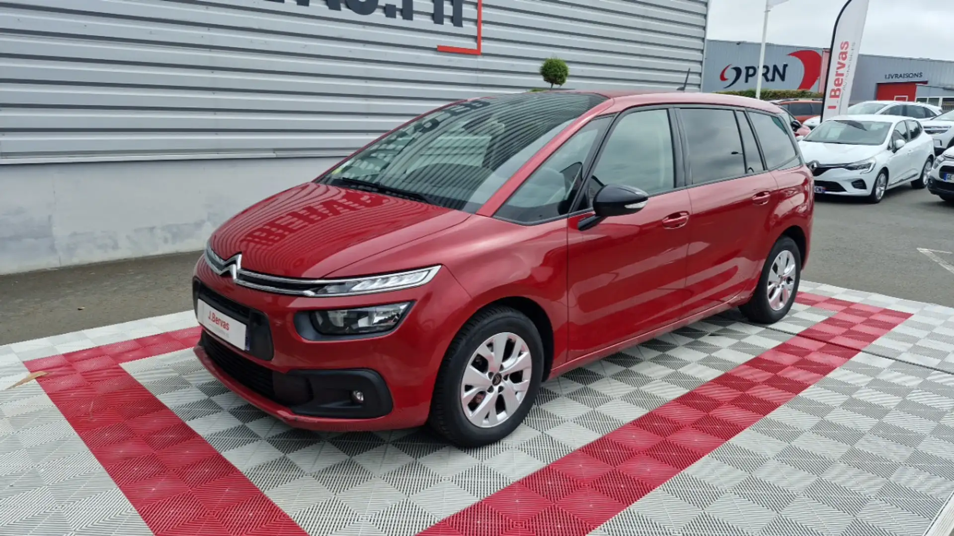 Citroen Grand C4 SpaceTourer BUSINESS bluehdi 130 ss bvm6 Rouge - 2