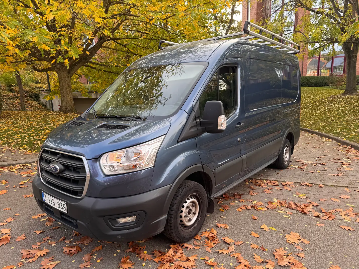 Ford Transit 2.0 TDCI ° L2H2°CARPLAY°CAMERA°AIRCO Bleu - 1