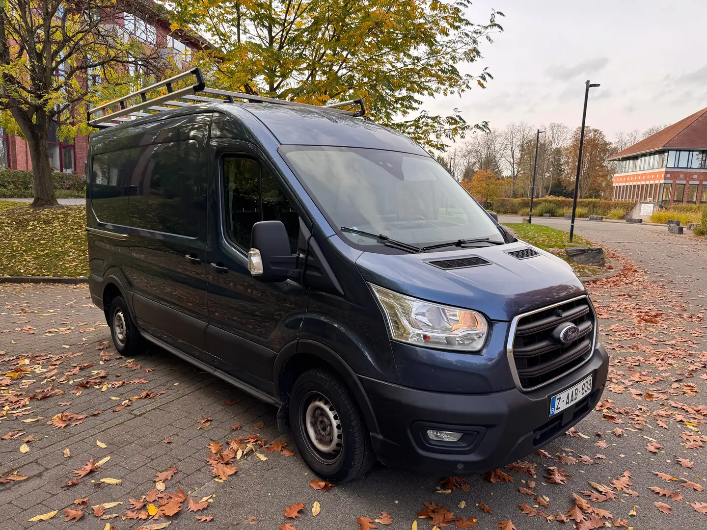 Ford Transit 2.0 TDCI ° L2H2°CARPLAY°CAMERA°AIRCO Bleu - 2