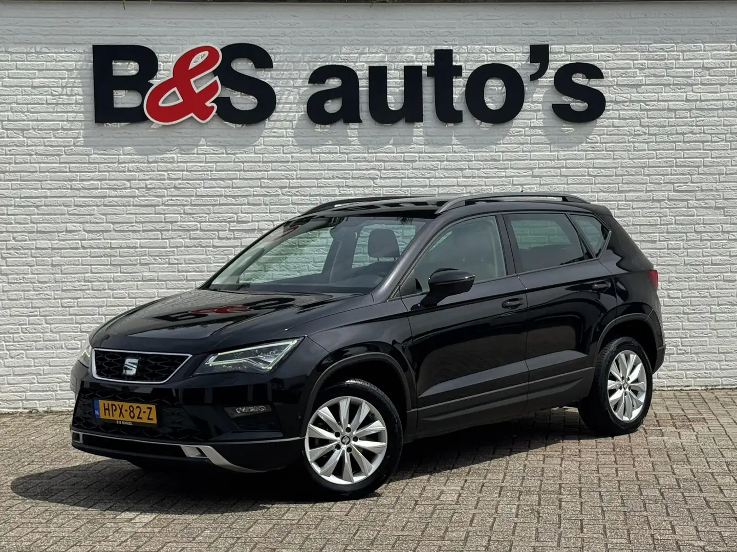 SEAT Ateca 1.5 TSI Style Automaat Trekhaak Navigatie Cruise C Schwarz - 1
